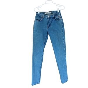 Harley Davidson Medium Wash Mid Rise Straight Leg Jeans 6 L